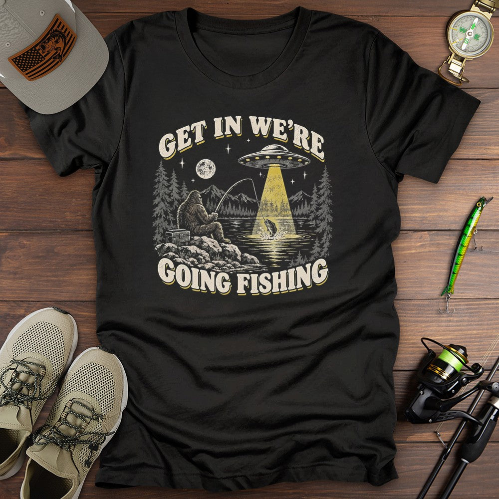 Bigfoots Catch T Shirt Gift For Fishing Enthusiast