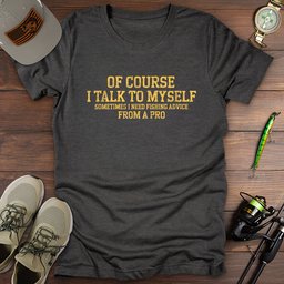 Advice From A Pro T Shirt Gift For Fishing Enthusiast