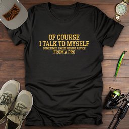 Advice From A Pro T Shirt Gift For Fishing Enthusiast