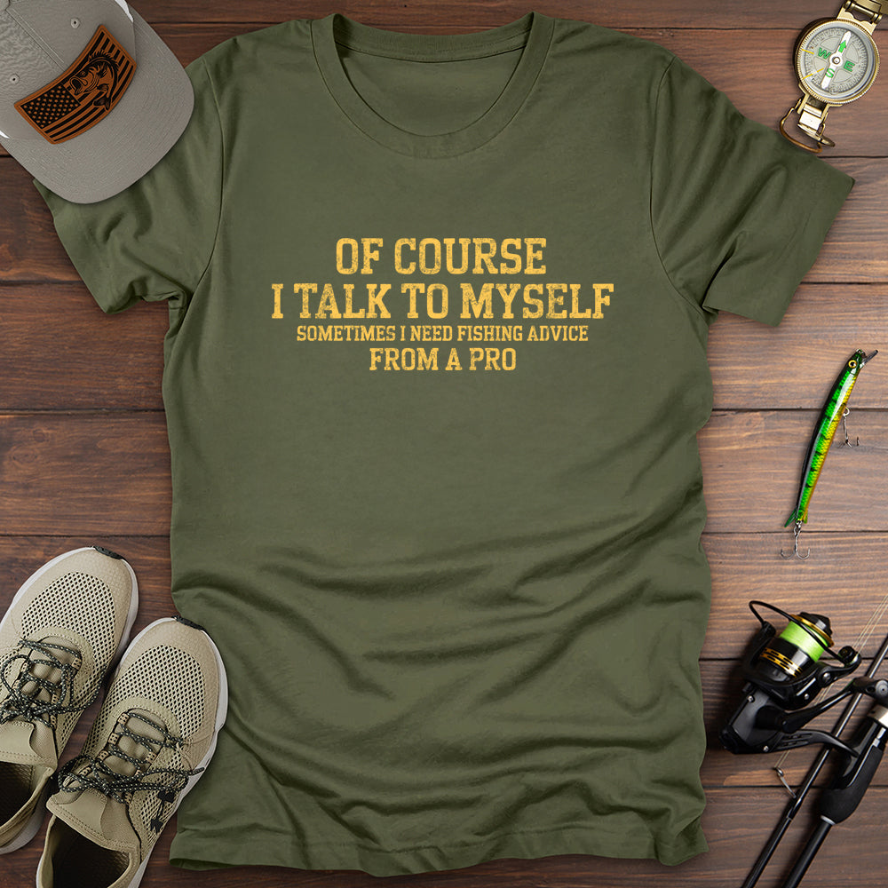 Advice From A Pro T Shirt Gift For Fishing Enthusiast