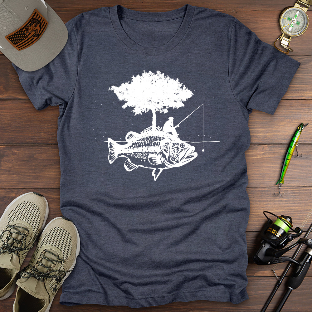 Cast From The Roots T Shirt Gift For Fishing Enthusiast