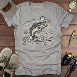 Catch The Rise T Shirt Gift For Fishing Enthusiast