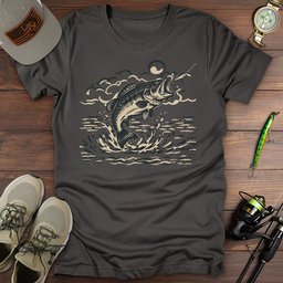Catch The Rise T Shirt Gift For Fishing Enthusiast