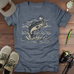 Catch The Rise T Shirt Gift For Fishing Enthusiast