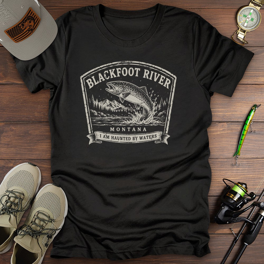 Blackfoot River T Shirt Gift For Fishing Enthusiast