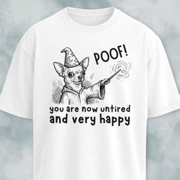Wizard Chihuahua T Shirt Gift For Dog Lover