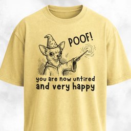 Wizard Chihuahua T Shirt Gift For Dog Lover