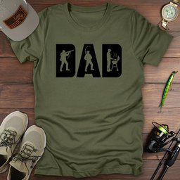 Dad Hunt Fish Grill T Shirt Gift For Dad