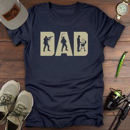 Dad Hunt Fish Grill T Shirt Gift For Dad