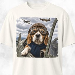 Ww2 Beagle Pilot T Shirt Gift For Dog Lover