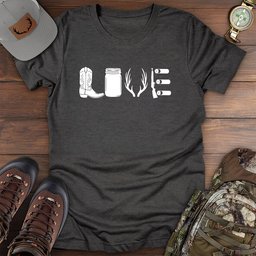 Love Country Hunting T Shirt Gift For Fishing Enthusiast