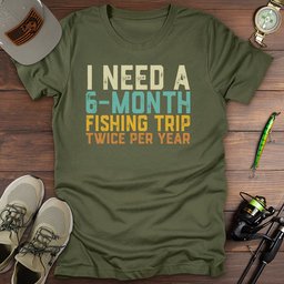 Fishing Trip Goals T Shirt Gift For Fishing Enthusiast