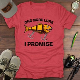 One More Lure T Shirt Gift For Fishing Enthusiast