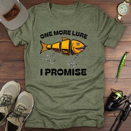 One More Lure T Shirt Gift For Fishing Enthusiast