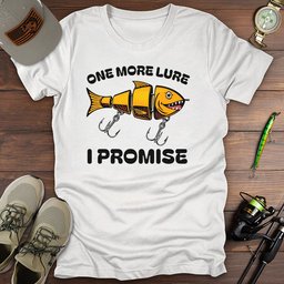 One More Lure T Shirt Gift For Fishing Enthusiast