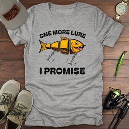 One More Lure T Shirt Gift For Fishing Enthusiast