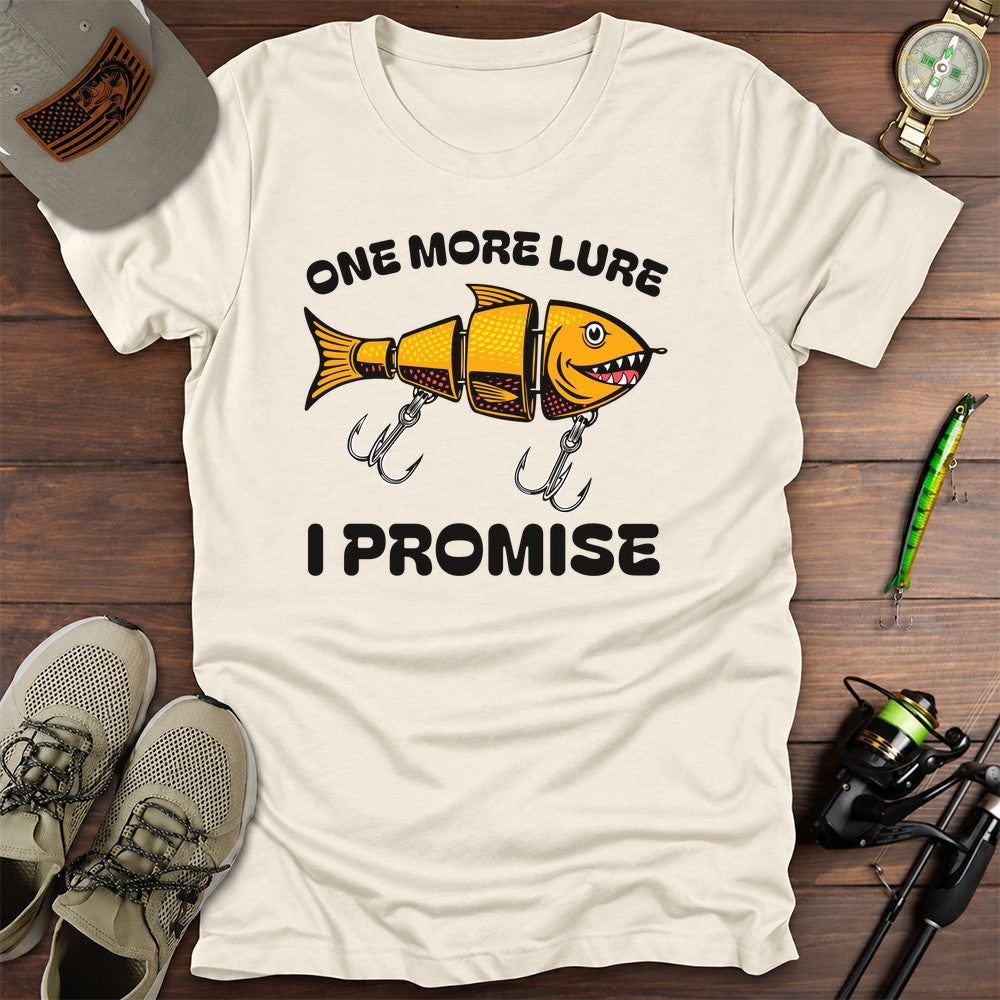 One More Lure T Shirt Gift For Fishing Enthusiast