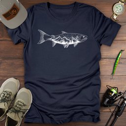 Nature Fish Fishing T Shirt Gift For Fishing Enthusiast