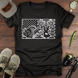 Hunt Fish USA T Shirt Gift For Fishing Enthusiast