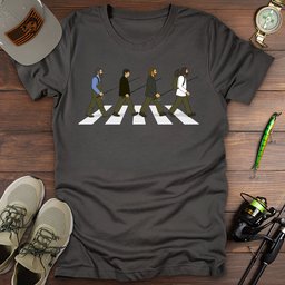 Fishing Crosswalk T Shirt Gift For Fishing Enthusiast