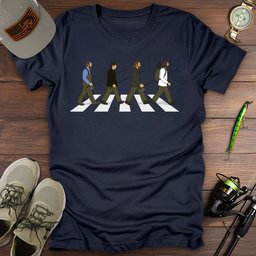 Fishing Crosswalk T Shirt Gift For Fishing Enthusiast