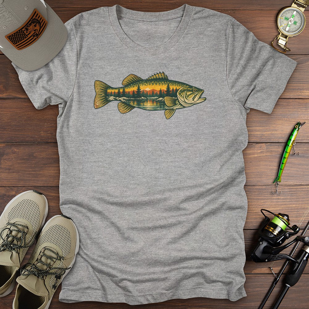Mountain Catch T Shirt Gift For Fishing Enthusiast