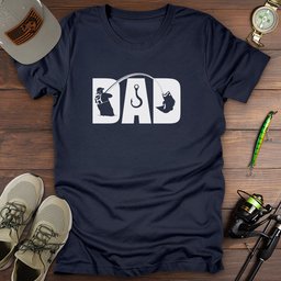 Hook And Handle T Shirt Gift For Fishing Enthusiast