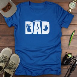 Hook And Handle T Shirt Gift For Fishing Enthusiast