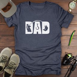 Hook And Handle T Shirt Gift For Fishing Enthusiast