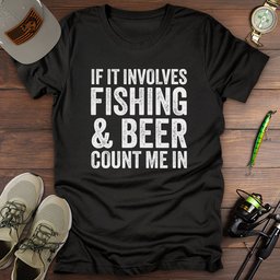 Fishing Beer T Shirt Gift For Fishing Enthusiast