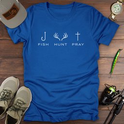 Fish Hunt Pray T Shirt Gift For Fishing Enthusiast