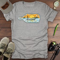 Happy Place T Shirt Gift For Fishing Enthusiast