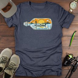 Happy Place T Shirt Gift For Fishing Enthusiast