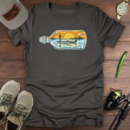 Happy Place T Shirt Gift For Fishing Enthusiast