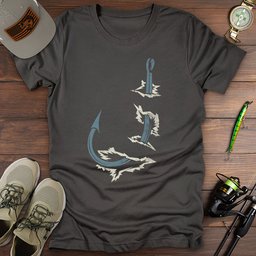 Hook Fish T Shirt Gift For Fishing Enthusiast