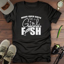 Girlfishpng T Shirt Gift For Fishing Enthusiast