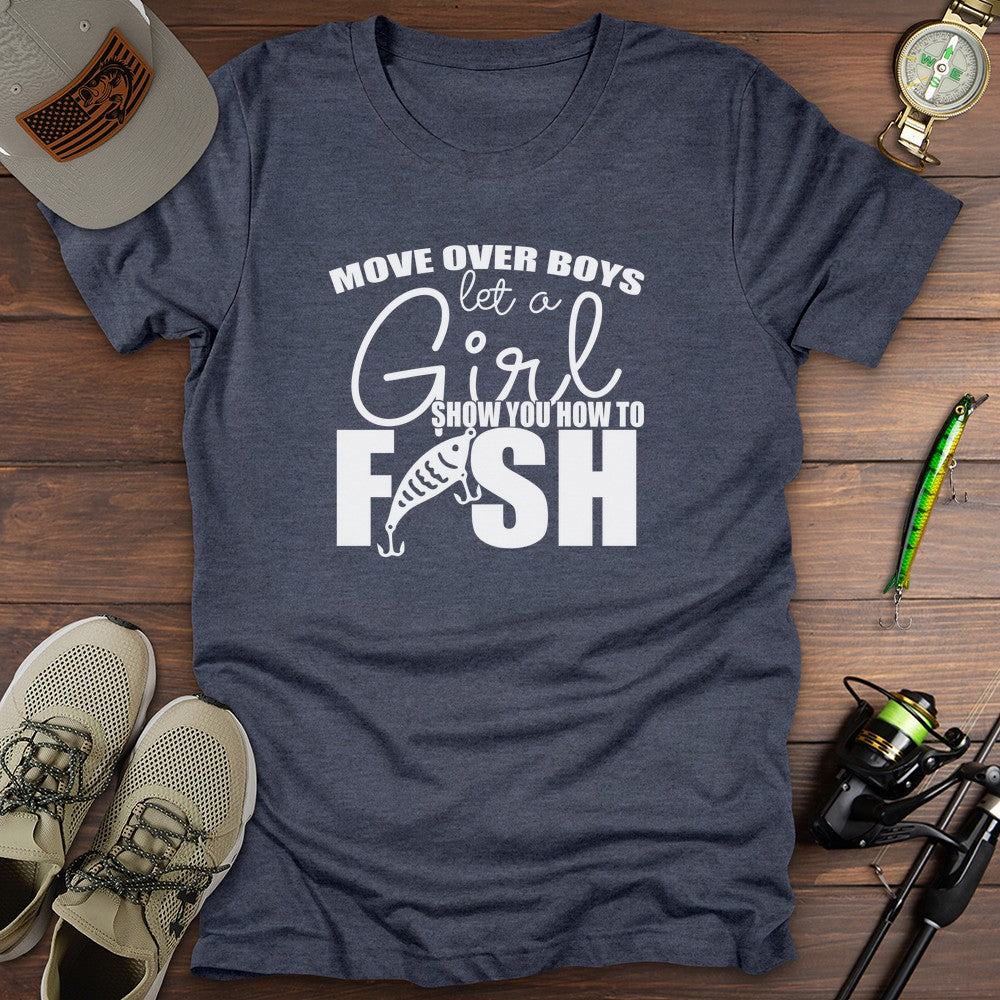 Girlfishpng T Shirt Gift For Fishing Enthusiast