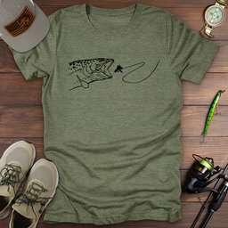 Hooked In Motion T Shirt Gift For Fishing Enthusiast