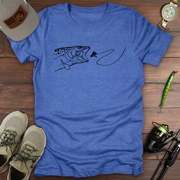 Hooked In Motion T Shirt Gift For Fishing Enthusiast