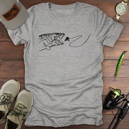 Hooked In Motion T Shirt Gift For Fishing Enthusiast