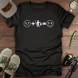 Fishing Happiness T Shirt Gift For Fishing Enthusiast