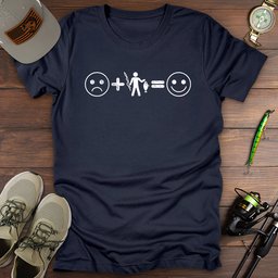 Fishing Happiness T Shirt Gift For Fishing Enthusiast