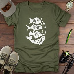 Fishy Fishy T Shirt Gift For Fishing Enthusiast