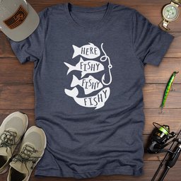Fishy Fishy T Shirt Gift For Fishing Enthusiast