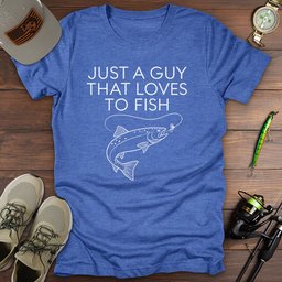 Fish Guy T Shirt Gift For Fishing Enthusiast