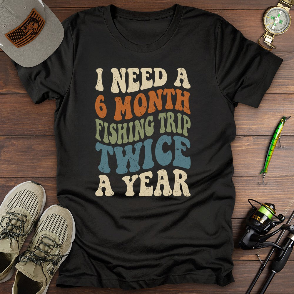 Fishing Escape Plan T Shirt Gift For Fishing Enthusiast