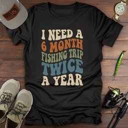 Fishing Escape Plan T Shirt Gift For Fishing Enthusiast