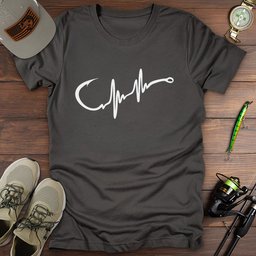 Lifeline Hook T Shirt Gift For Fishing Enthusiast