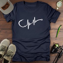 Lifeline Hook T Shirt Gift For Fishing Enthusiast