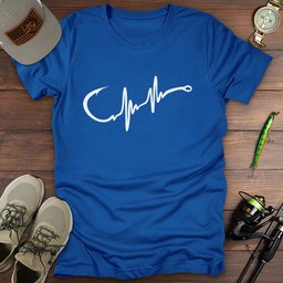 Lifeline Hook T Shirt Gift For Fishing Enthusiast